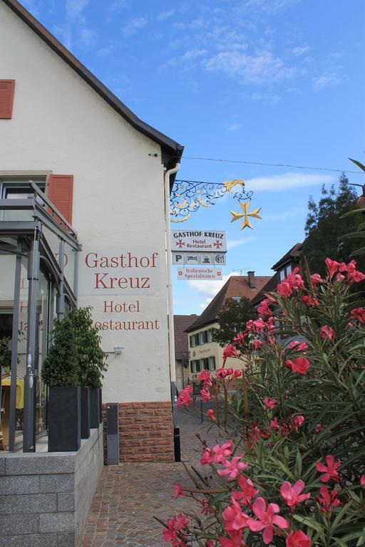 Gasthof Kreuz Hotel Heitersheim Exterior foto